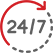 پشتیبان آنلاین 24/7