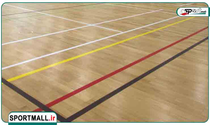 مواد مختلف انواع کفپوش سالن ورزشی