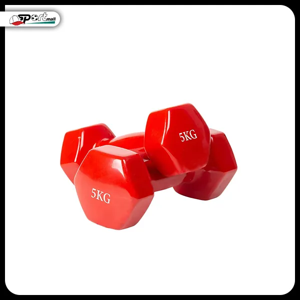 دمبل ایروبیک 5 کیلوگرمی بسته دو عددی کد BF_007