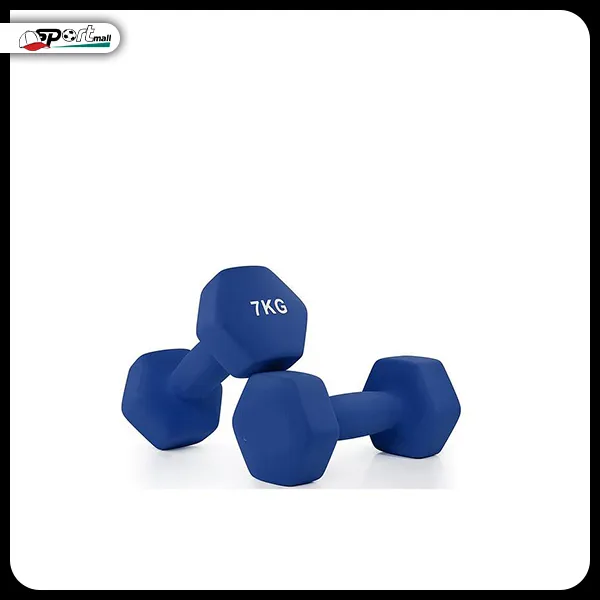 دمبل ایروبیک 7 کیلوگرمی بسته دو عددی کد BF_008