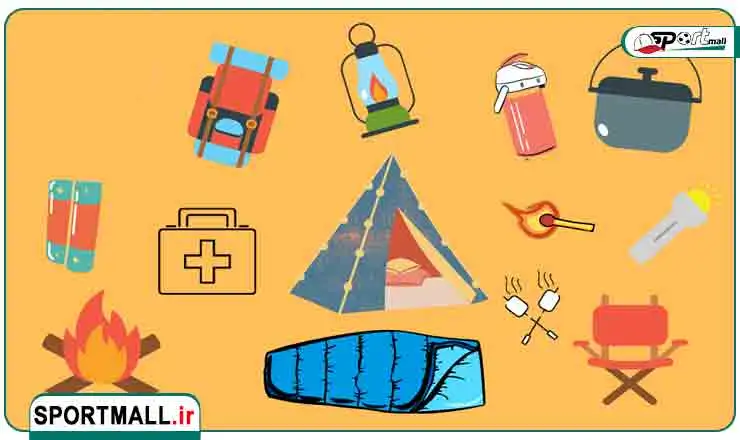چک لیست لوازم کمپ و کوهنوردی