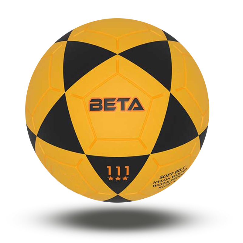 توپ فوتسال سایز 4 زرد مشکی