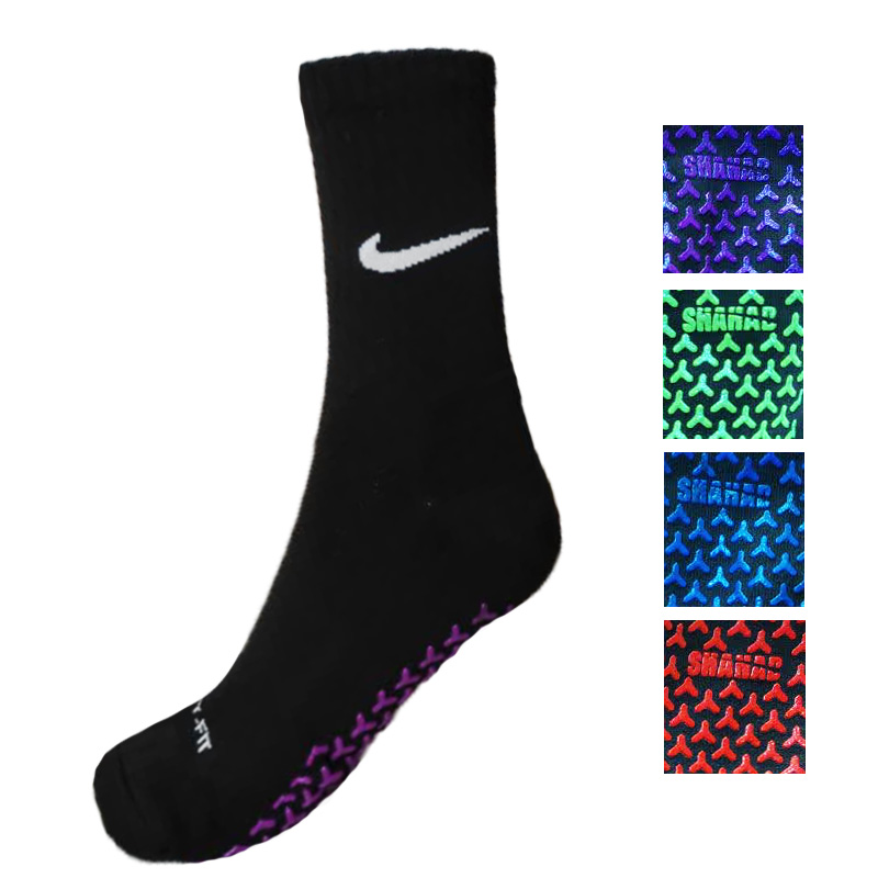 جوراب اسپرت استپ دار حوله ای مشکی