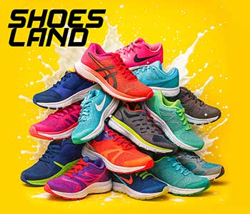 بنر پخش کفش ورزشی شوزلند