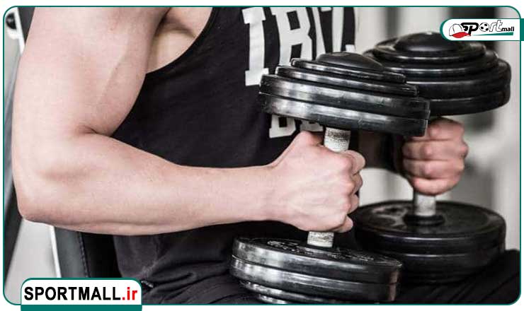 افزایش تثبیت و فعال سازی عضلات با دمبل