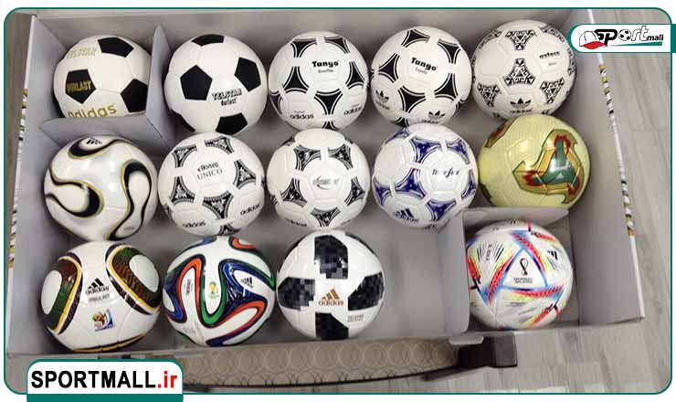 انواع توپ فوتبال