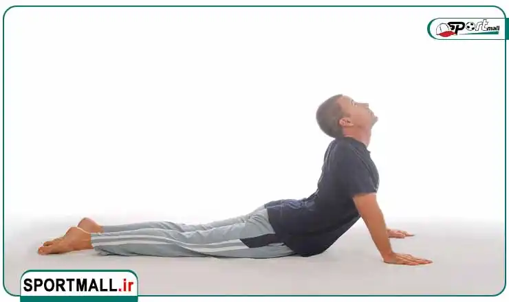 آسانای مار کبری Bhujangasana